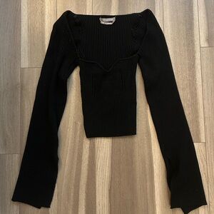 Urban Outfitters Juliet Portrait Neck Sweater